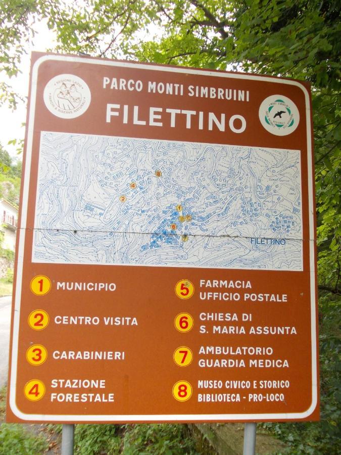 Esclusivo Chalet Immerso Nel Verde Filettino Exterior foto
